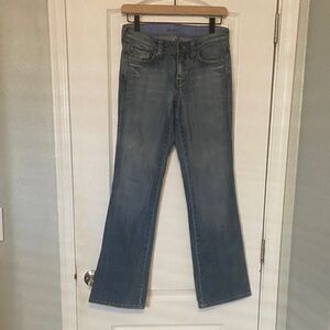 Mavi Flare Jeans in Light Blue Denim